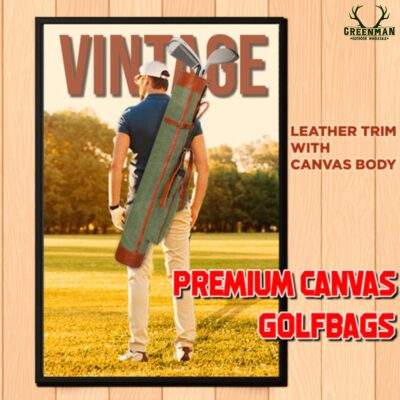 Leather Golf Bag, Canvas Golf Bag