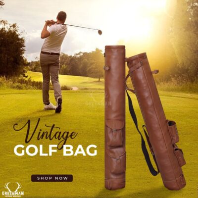 Leather Golf Bag, Golf Pencil Bag