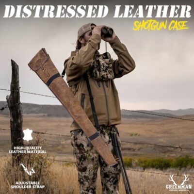 Distressed Leather Shotgun Case | Rifle Case