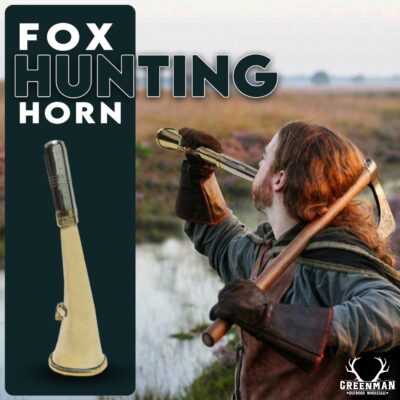 fox hunting horn, brass hunting horn for fox calls