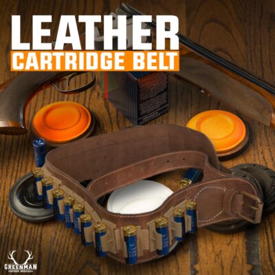 leather cartridge belt, cartridge belt for hunting gears