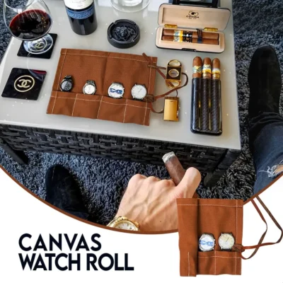 canvas watch roll