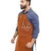Leather Apron for Men with Pockets