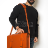 leather briefcase, Leather Messenger Bag, Leather Office Bag