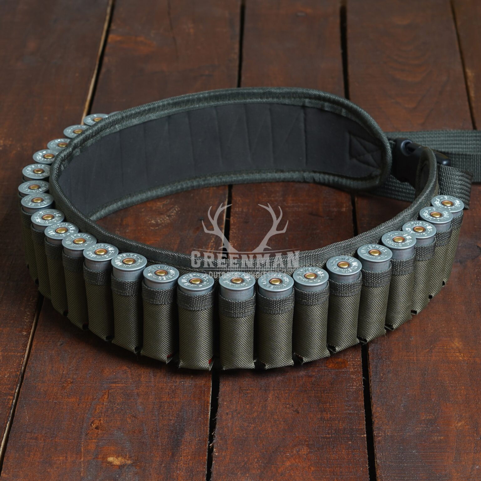 canvas cartridge belt, shooting shell holder, olive cartridge belt, canvas shooting shell holder