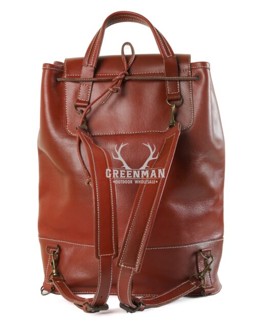 Leather Bucket Bag, leather backpack