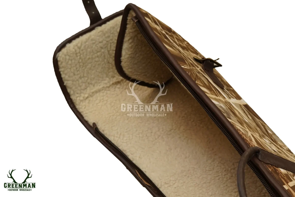 leather shotgun case, leather rifle case