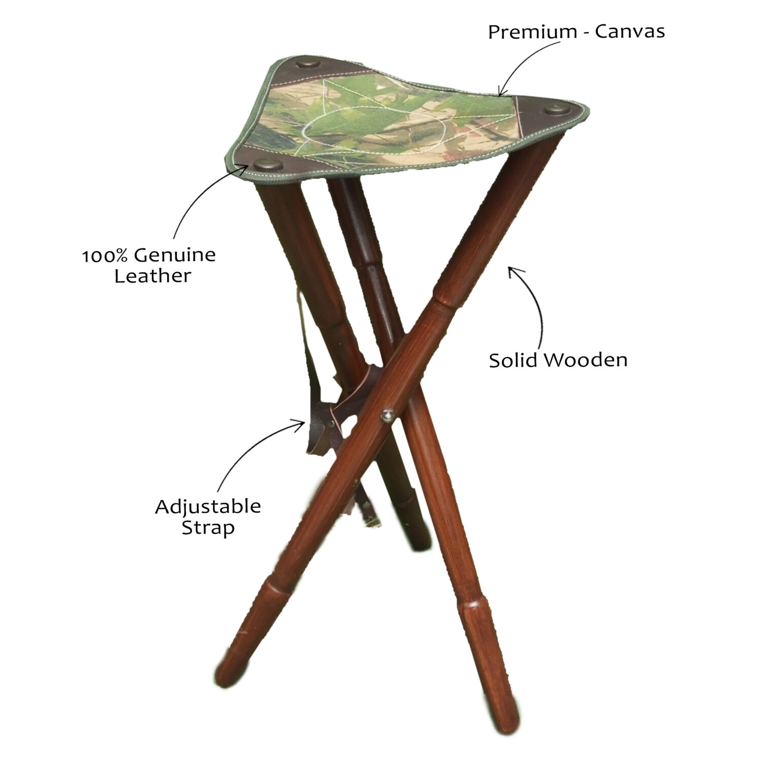 camping stool, cordura camping stool, tripod camping stool