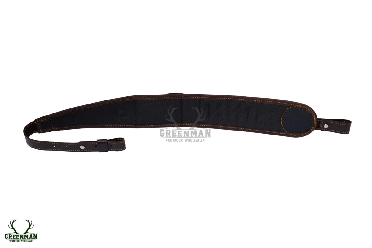 leather canvas shotgun belt, shotgun sling