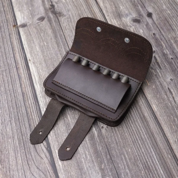 leather cartridge blet pouch, cartridge pouch