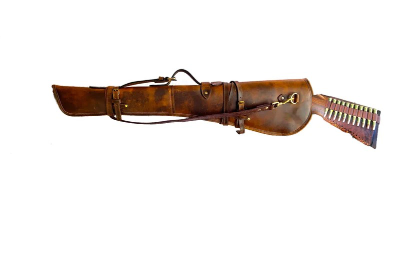 Leather Rifle Scabbard, Scabbard