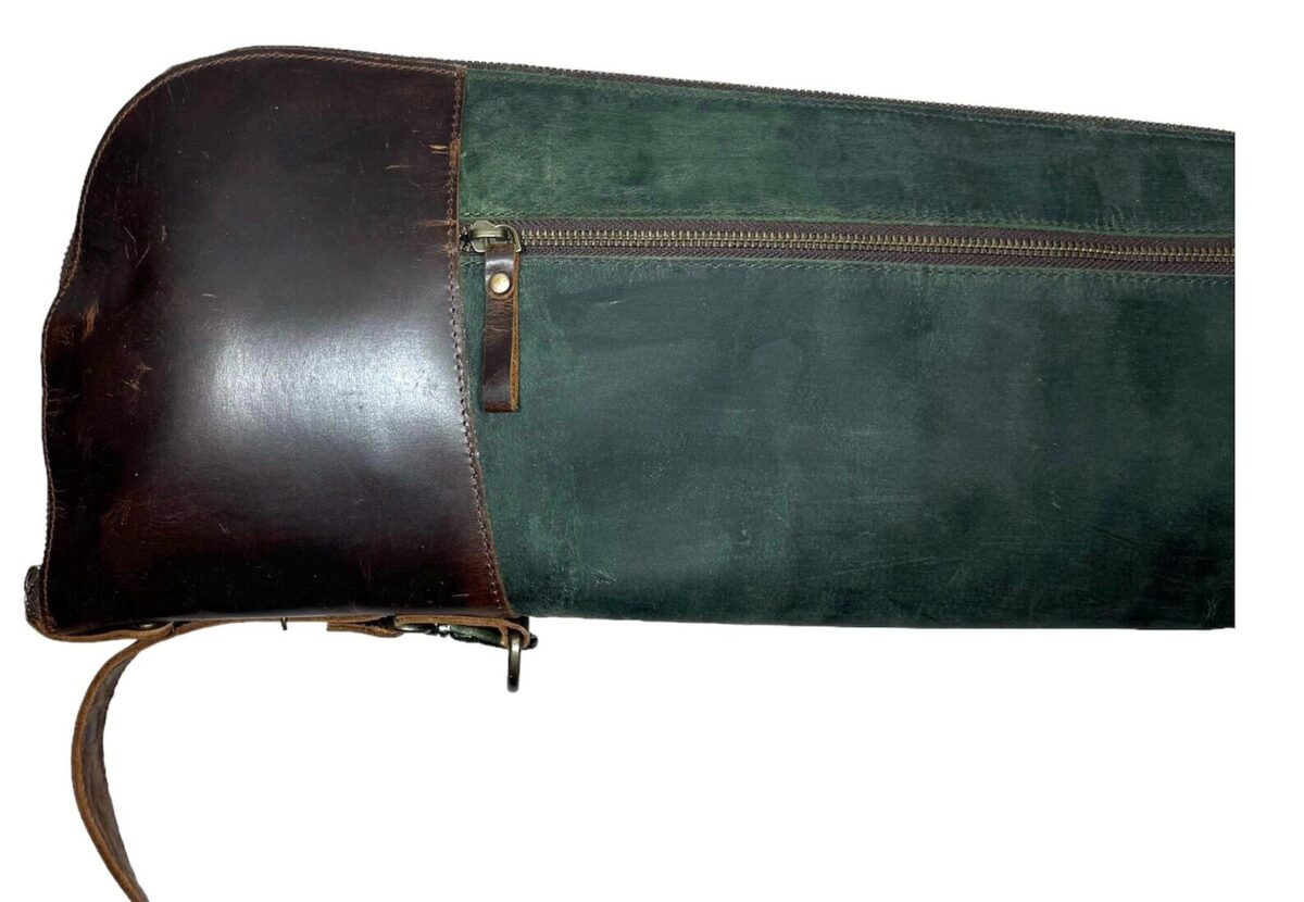 Leather Rifle Scabbard, Scabbard, Leather Rifle