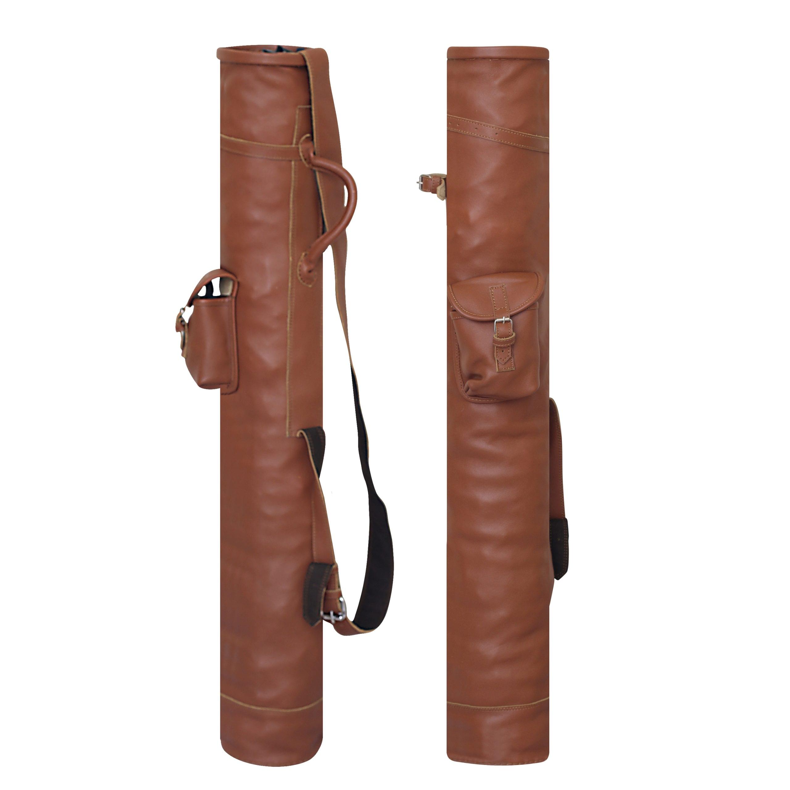 Classic Golf Pencil Bag, Leather Golf Bag