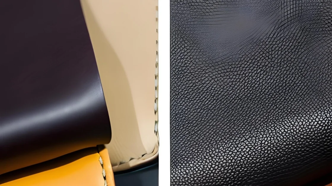 leather material and synthetic material, synthetic vs leather material