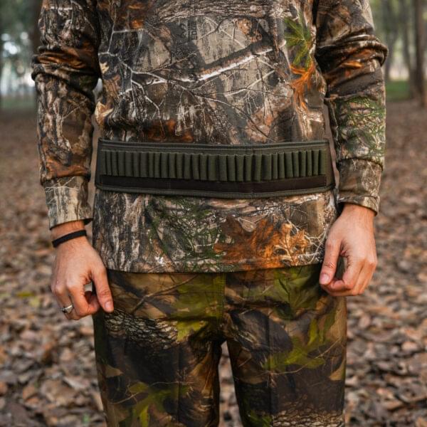 canvas cartridge belt, ammo belt